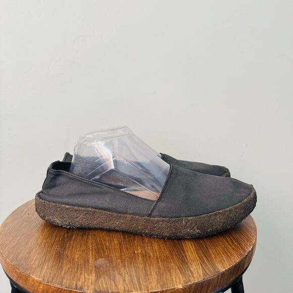 Bluprint Brown Canvas Slip On Loafers Women’s Size 9.5 - Picture 4 of 11